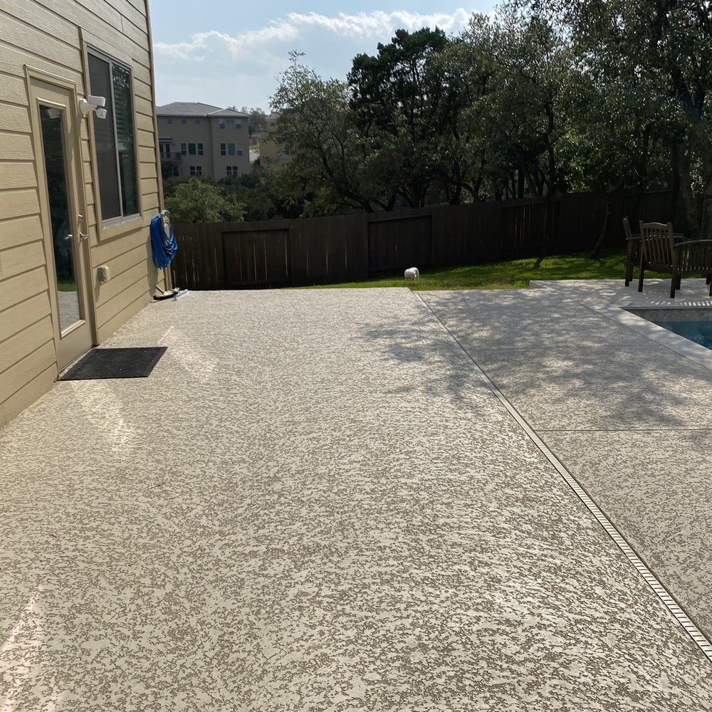 Cody Pools - Both slabs installed by Cody Pools. Neither are graded properly - Pool & Hot Tub Service Near Me - San Antonio, Texas Cody Pools - Both slabs installed by Cody Pools. Neither are graded properly - Pool & Hot Tub Service Near Me - San Antonio, Texas