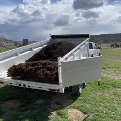 Beaver Lakes Nursery - 2 products in dump trailer for veggie garden