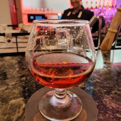 Blvck Cow - My very 1st drink at BLVCK COW Hennessey...neat