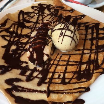Galette Café - Banana, ice cream, and in-house chocolate sauce crepe - Creperies Near Me - Paris, 75