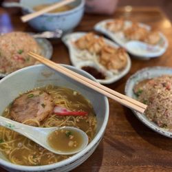 Ramen Bones - Delicious Ramen Combo w/ fried gyoza
