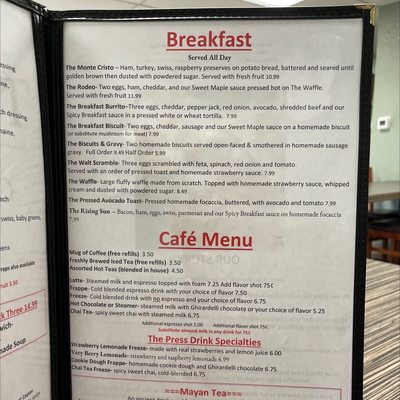 Menu photo 6 The Press Cafe & Bistro Yuma, AZ Menu photo 6 The Press Cafe & Bistro Yuma, AZ