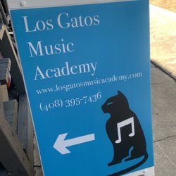 Los Gatos School of Music - New sign! Cute!