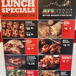 Jet's Pizza - Lunch specials