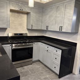 Here is the kitchen cabinets and countertops they did for me.