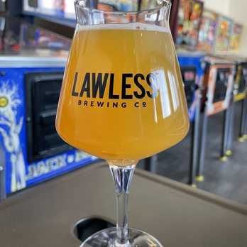 Lawless Brewing - Pinball play area with a brew. - Beer Bar Near Me - Los Angeles, California Lawless Brewing - Pinball play area with a brew. - Beer Bar Near Me - Los Angeles, California