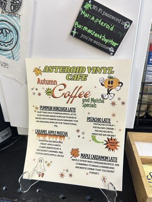 Menu photo 4 Asteroid Vinyl Cafe Inglewood, CA Menu photo 4 Asteroid Vinyl Cafe Inglewood, CA