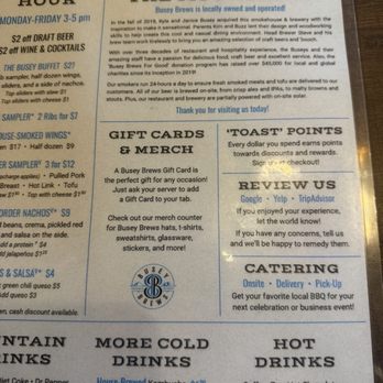 Busey Brews - Menu - Brewpubs Near Me - Nederland, Colorado Busey Brews - Menu - Brewpubs Near Me - Nederland, Colorado