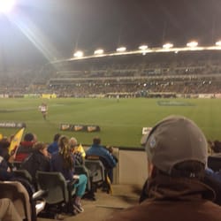 Canberra Stadium - The paddock