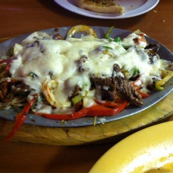 Pancho's - Alambres... Like fajitas with yummy cheese - Mexican Near Me - Victorville, California