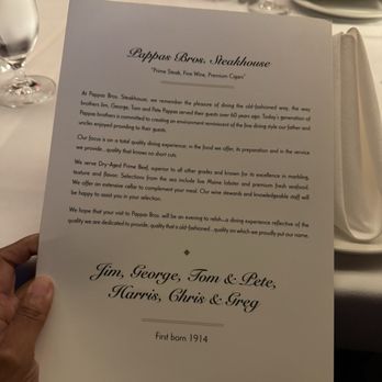 Pappas Bros. Steakhouse - Steakhouses Near Me - Dallas, Texas
