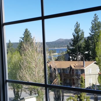 Holiday Inn The Lodge at Big Bear Lake - Our room view. - Big Bear, CA