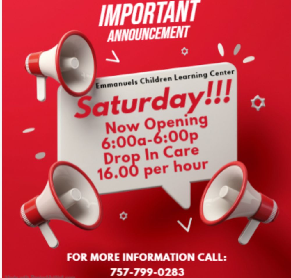 Emmanuel’s Children Learning Center - childcare center in Virginia Beach, VA