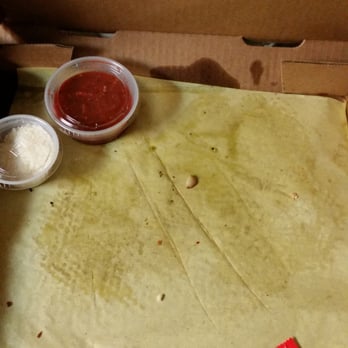 Bambino's Pizza - a picture of what was my white calzone ... nomnomnomnomnom!!! - Italian Near Me - Carson, California