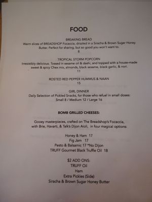 Menu photo 6 Talk Kaimuki Honolulu, HI Menu photo 6 Talk Kaimuki Honolulu, HI