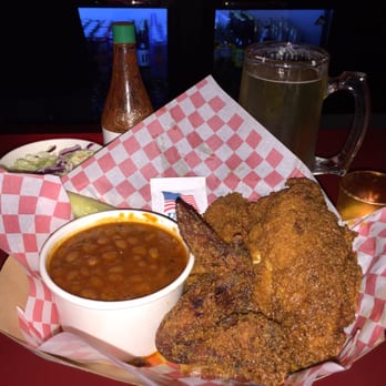 Crawford's - Hot Fried Chicken with beans and slaw - Southern Near Me - Los Angeles, California Crawford's - Hot Fried Chicken with beans and slaw - Southern Near Me - Los Angeles, California