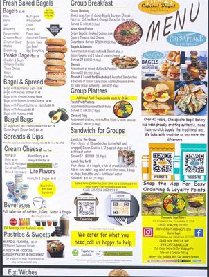 Menu photo 2 Capital Bagel Oakland Park, FL