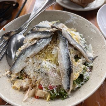 In Riva - Caesar salad with extra anchovies - Italian Near Me - Philadelphia, Pennsylvania In Riva - Caesar salad with extra anchovies - Italian Near Me - Philadelphia, Pennsylvania