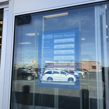 Ross Dress for Less - 3.17.2026... yeah sorry I didn't get a better hours of operation photo - Children's Clothing Near Me - Hobbs, New Mexico