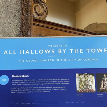 All Hallows By The Tower - Churches Near Me - London, XGL