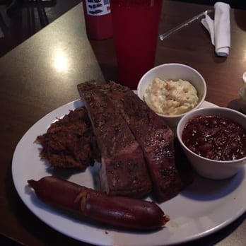 Bite Me BBQ - Meat combo with Ribs - Barbeque Near Me - Wichita, Kansas