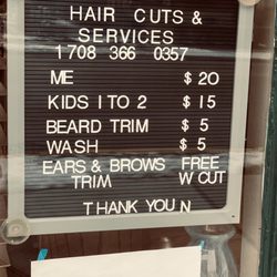 Randolph Street Barber Shop - $20 Men's Haircut--CASH only.