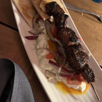 Ithaki Mediterranean Restaurant - Souvlaki pork - Mediterranean Near Me - Peabody, Massachusetts