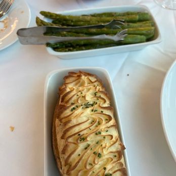 Cielo - Twice Bake Potato & Asparagus - Seafood Near Me - Cabazon, California Cielo - Twice Bake Potato & Asparagus - Seafood Near Me - Cabazon, California