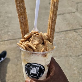Leo’s Churro Bar - Cinnamon toast crunch sundae - Desserts Near Me - Fort Worth, Texas Leo’s Churro Bar - Cinnamon toast crunch sundae - Desserts Near Me - Fort Worth, Texas