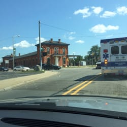 Amtrak - From busy corner