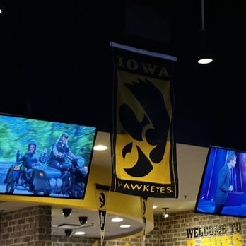 Buffalo Wild Wings - the inside of a sports arena - Chicken Wings Near Me - Coralville, Iowa