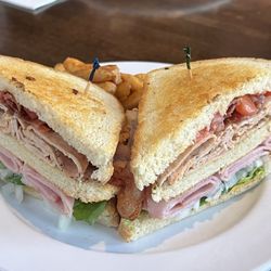 Classic club sandwich.