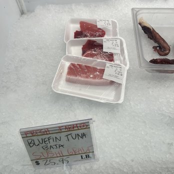 Sunh Fish - Sushi grade Bluefin Tuna for $25.95/lb?! Like, whaaaat! - Seafood Markets Near Me - Sacramento, California Sunh Fish - Sushi grade Bluefin Tuna for $25.95/lb?! Like, whaaaat! - Seafood Markets Near Me - Sacramento, California