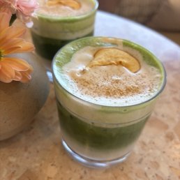 Apple pie matcha (seasonal)