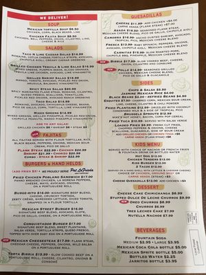 Menu photo 1 Taco N Lime Marlboro, NJ