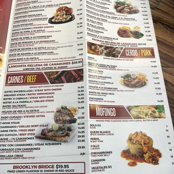El Nuevo Cibao - Menu March 2024, prices are a little outdated already - Latin American Near Me - Brooklyn, New York El Nuevo Cibao - Menu March 2024, prices are a little outdated already - Latin American Near Me - Brooklyn, New York