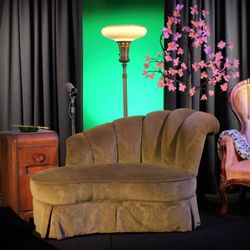 The Greystone Stage - new '40s film noir set. for glamour, femme fatale, boudoir and movie star photo shoots