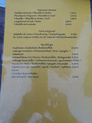 Menu photo 1 Batzewert Limburg, HE