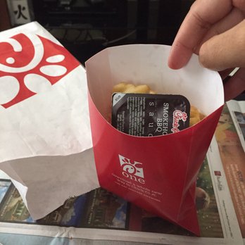 Chick-fil-A - Scam! Paid for Large Fries, got possibly Regular Size - Fast Food Near Me - Austin, Texas Chick-fil-A - Scam! Paid for Large Fries, got possibly Regular Size - Fast Food Near Me - Austin, Texas