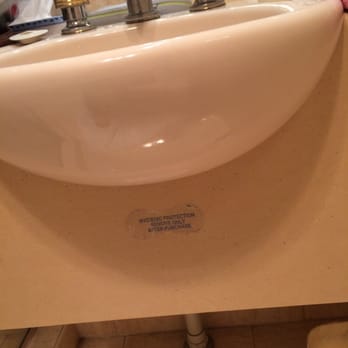 Rydges South Park Adelaide - Upon arrival there was a hygienic sticker from a cosi stuck to the basin. Disgusting - Hotels Near Me - Adelaide, SA