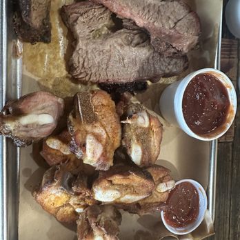 Mrs Smokeys Real Pit Bar-B-Q - Brisket, Rib Ends, Beans, Medium BBQ Sauce - Barbeque Near Me - Jupiter, Florida Mrs Smokeys Real Pit Bar-B-Q - Brisket, Rib Ends, Beans, Medium BBQ Sauce - Barbeque Near Me - Jupiter, Florida