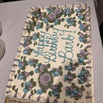 Barone's Tuscan Grill - Birthday cake for my mom's surprise 60th. - Italian Near Me - Moorestown, New Jersey