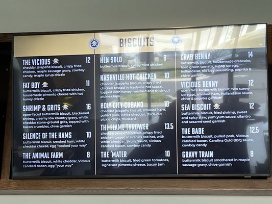 Menu photo 4 Vicious Biscuit Gonzales, LA
