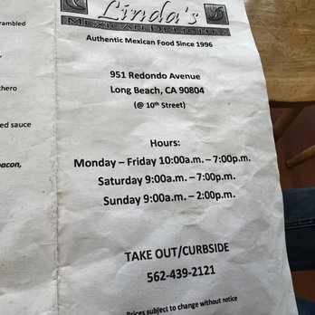 Linda's Mexican Delights - Mexican Near Me - Long Beach, California