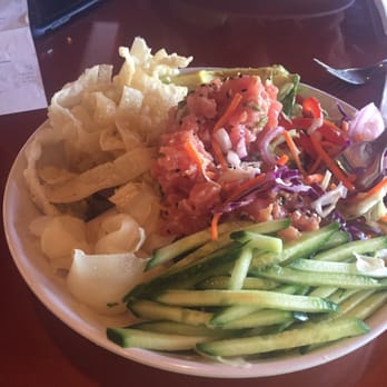 Pei Wei Asian Kitchen - Ahi avocado salad- DELICIOUS - Asian Fusion Near Me - Tustin, California Pei Wei Asian Kitchen - Ahi avocado salad- DELICIOUS - Asian Fusion Near Me - Tustin, California