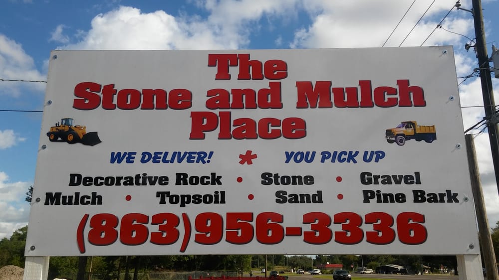 STONE & MULCH PLACE Updated September 2024 870 E Alfred Dr, Lake