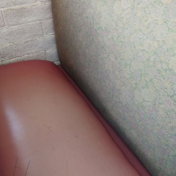 No 1 Chinese Restaurant - Worn out booth seat - Chinese Near Me - Forest Hill, Texas