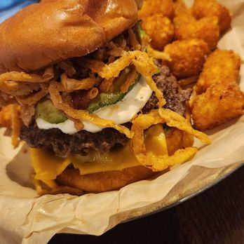 Circle 7 Ranch - The G.O.A.T burger! - Burgers Near Me - St. Louis, Missouri
