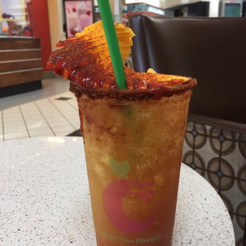 Green Crush - Spicy Pineapple! So sweet and spicy and LIT! - Juice Bars & Smoothies Near Me - Riverside, California