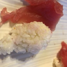 Fish blood-soaked rice with shredded tuna Fish blood-soaked rice with shredded tuna
